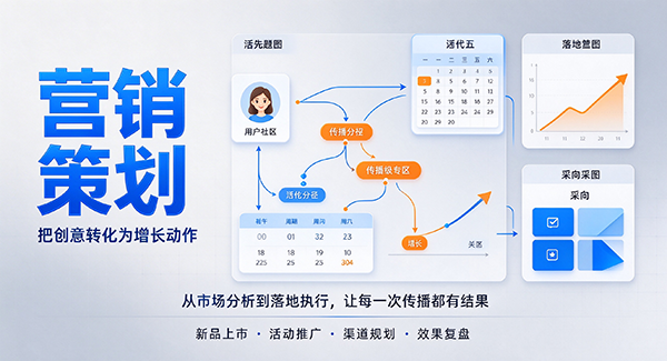 会理市营销策划